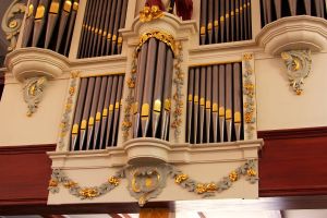 Hervormde kerk Zwartsluis orgel detail