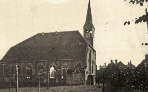 Oude toren Zwartsluis voor 1930